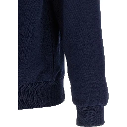 Blue Cotton Sweatshirt