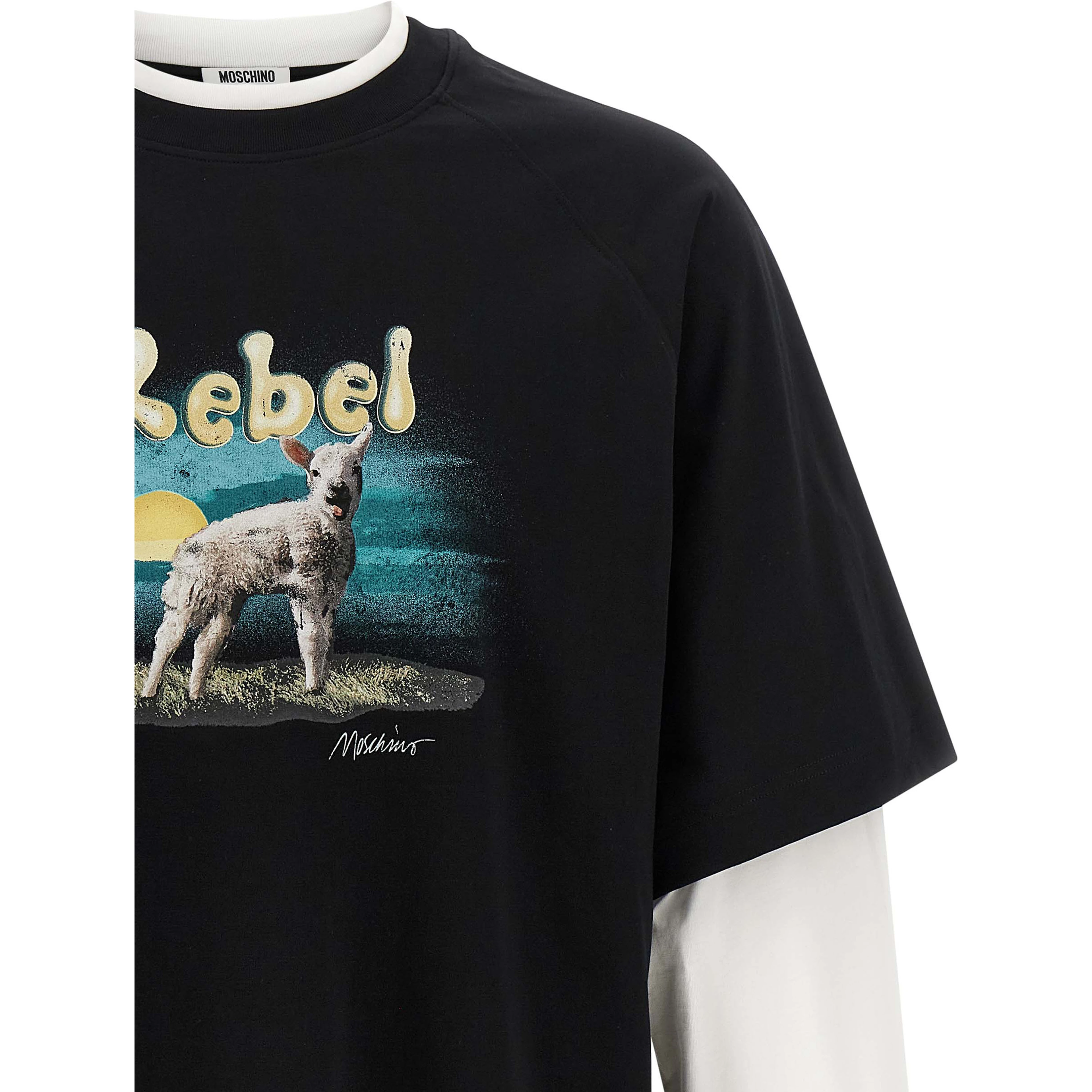 Multicolor Cotton T-Shirt
