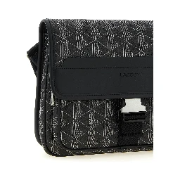 Black Pvc Crossbody Bag