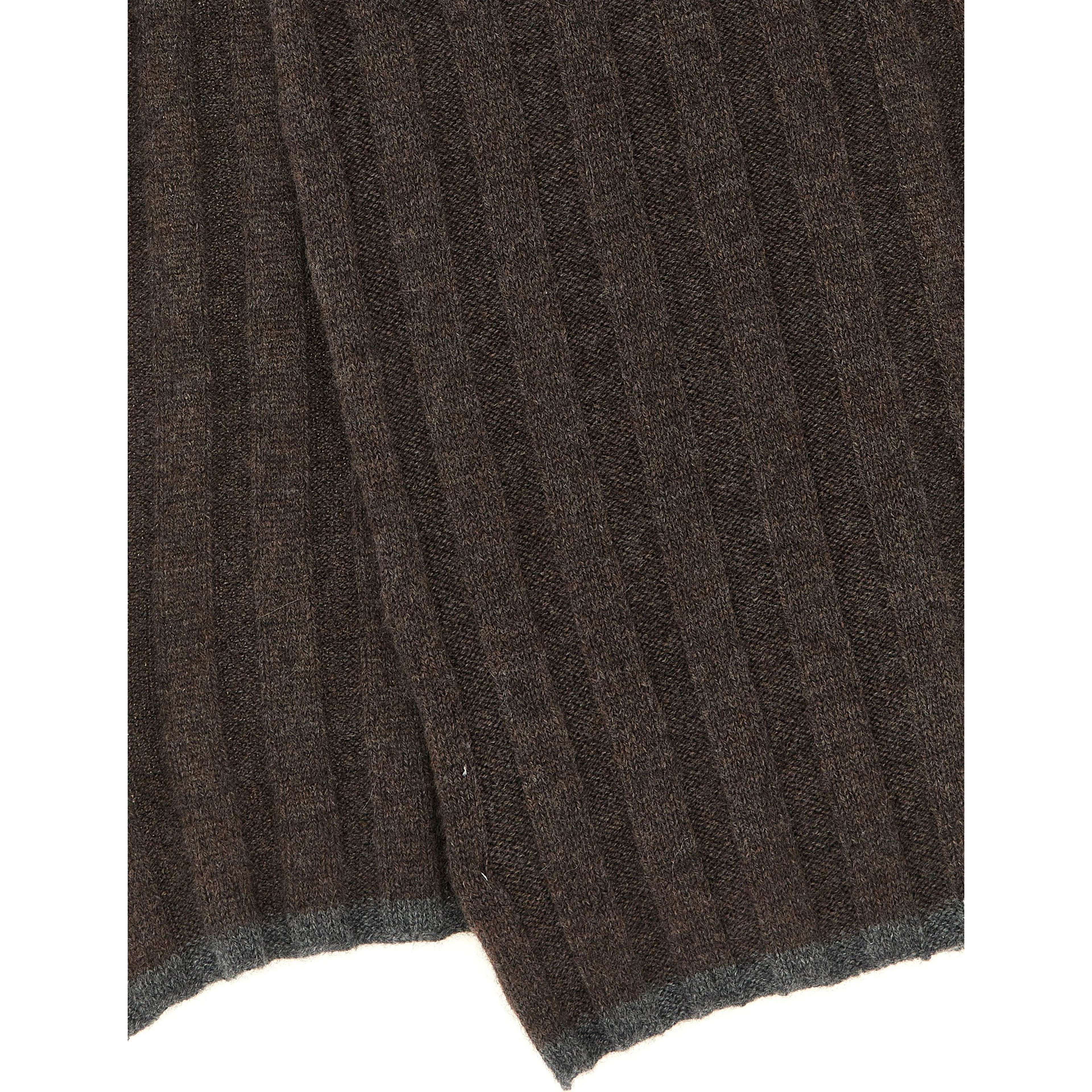 Brown Cashmere Scarf