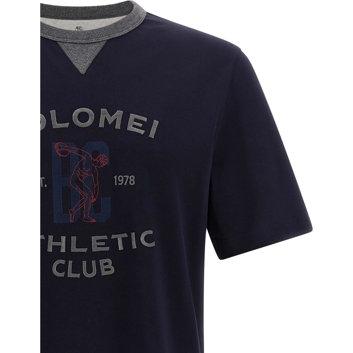 Blue Cotton T-Shirt