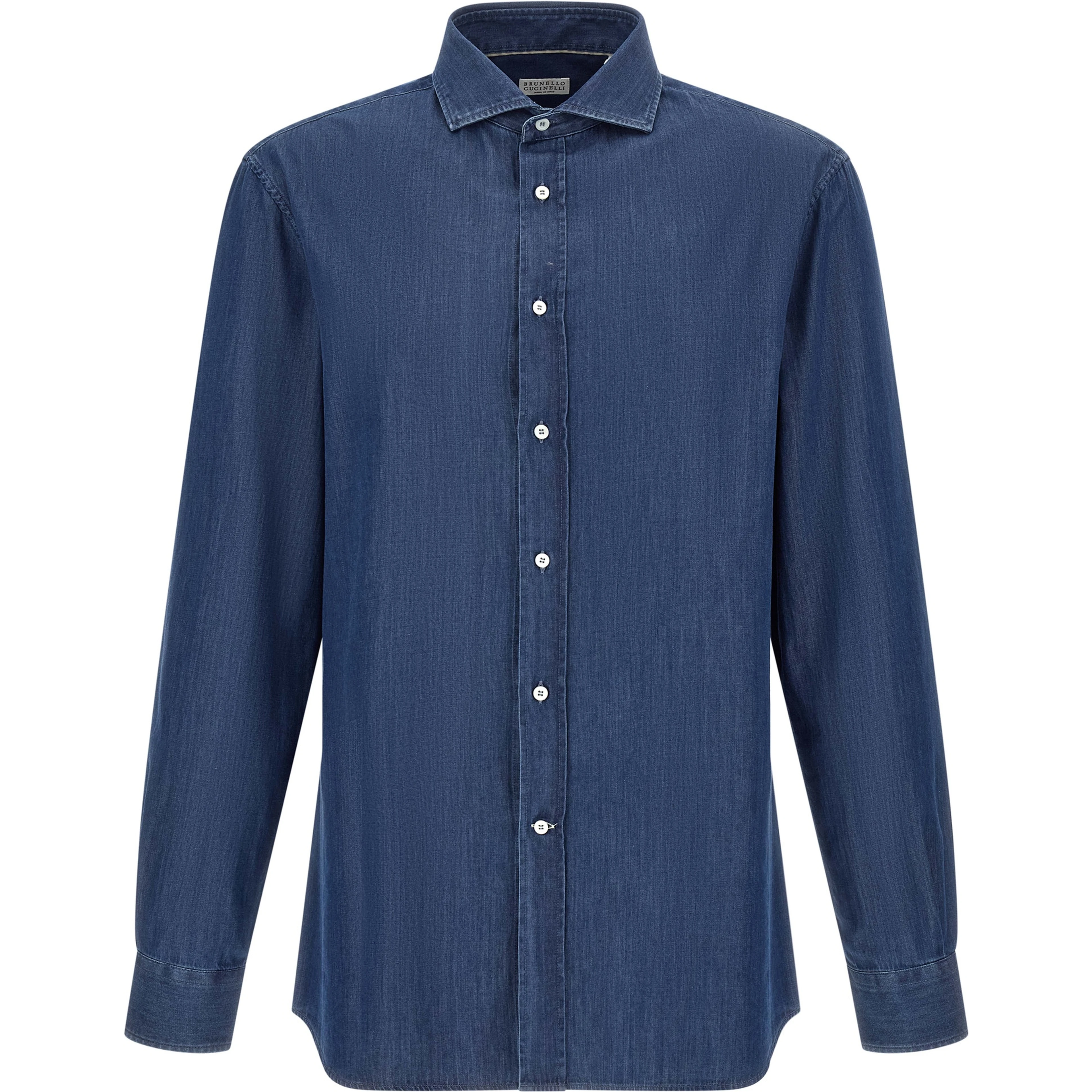 Blue Cotton Blouse