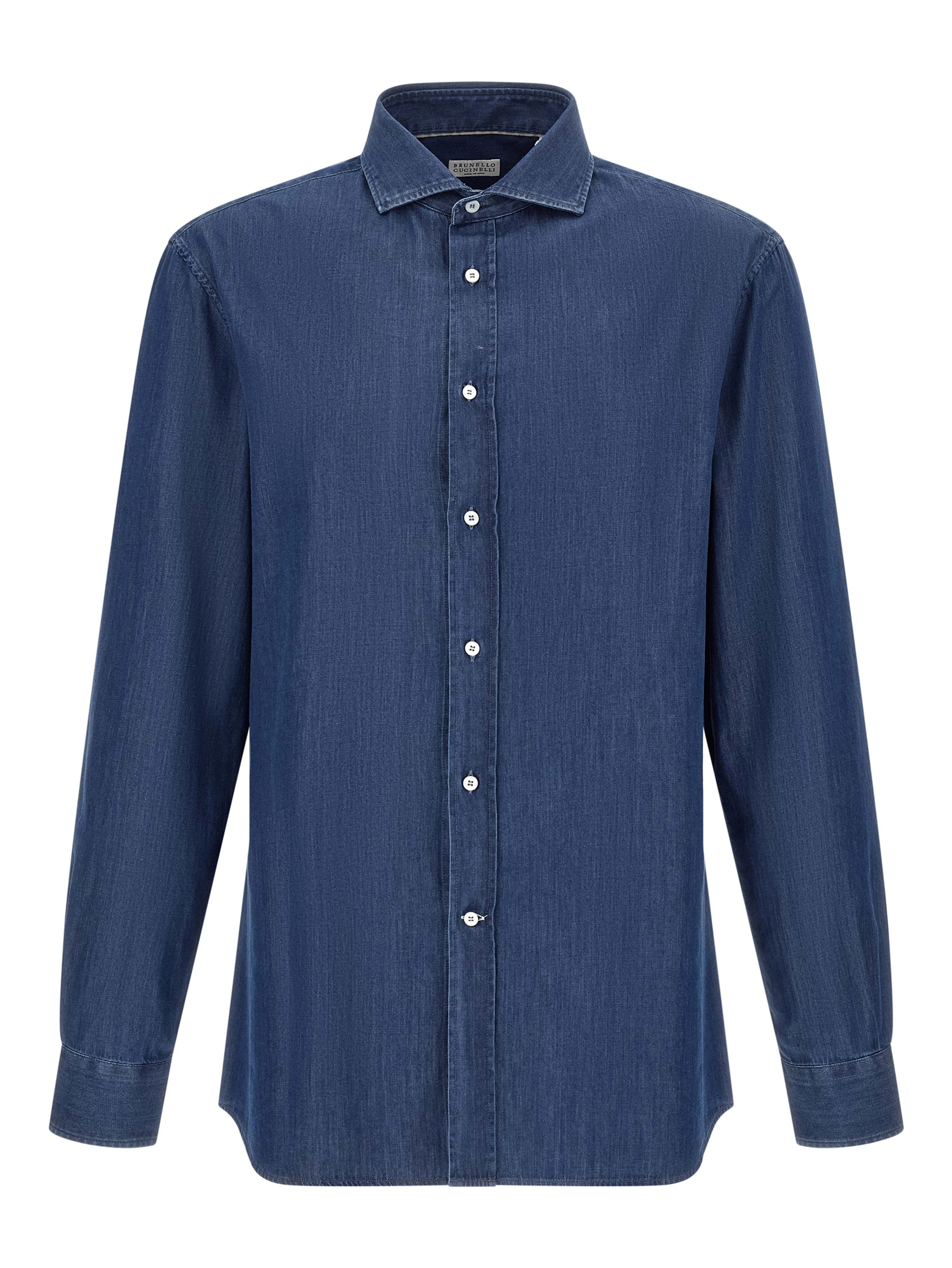 Blue Cotton Blouse