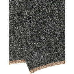 Gray Cashmere Scarf