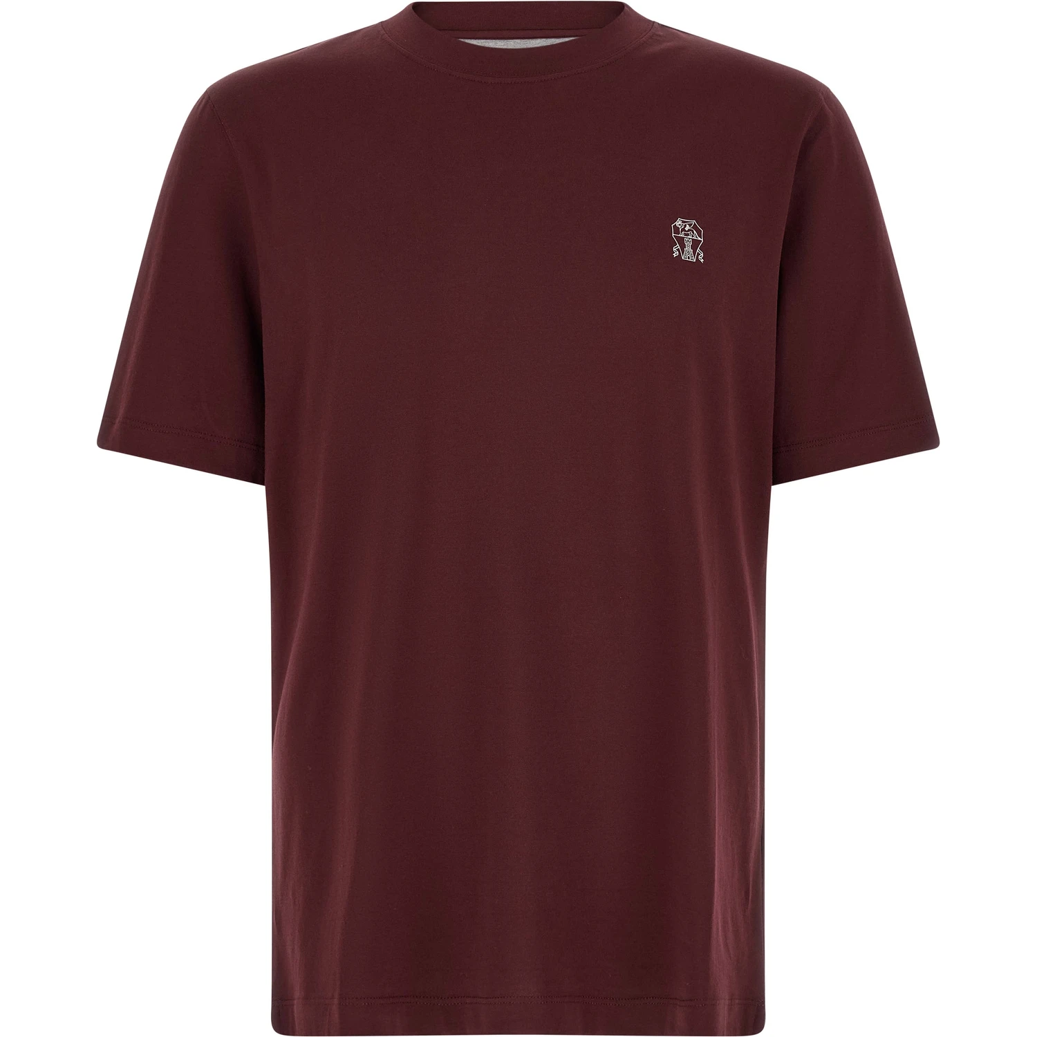 Bordeaux Cotton T-Shirt