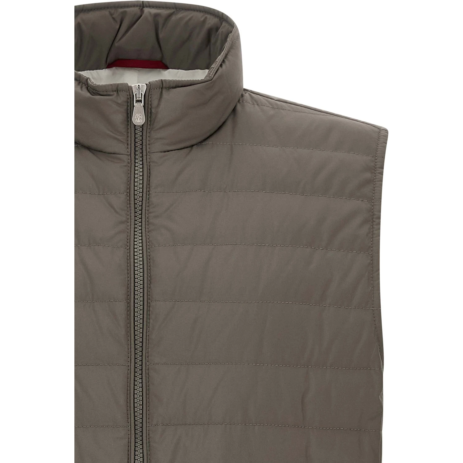 Bicolor Polyester Sleeveless Jacket