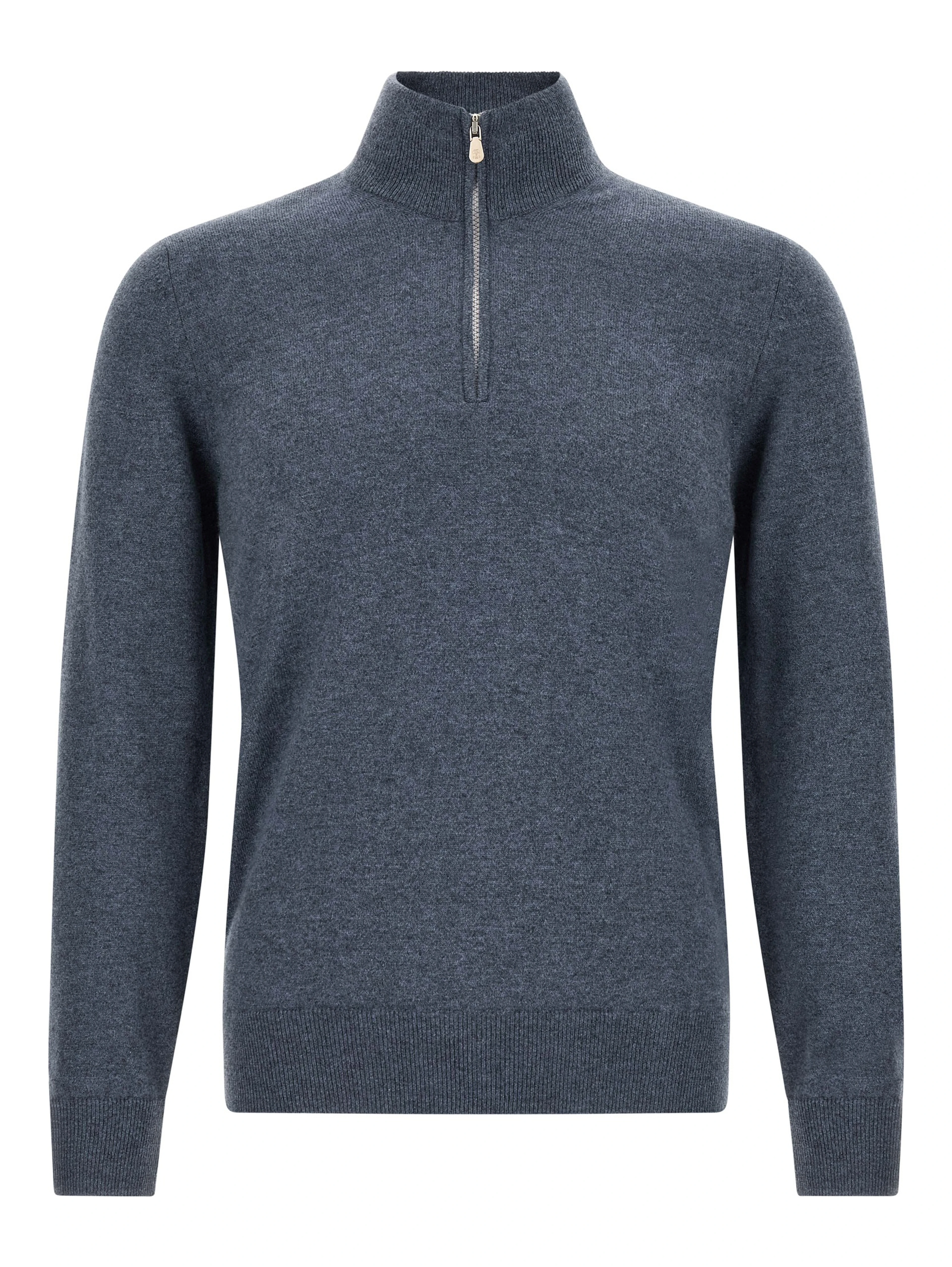 Blue Cashmere Cardigan