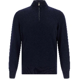 Blue Cashmere Cardigan