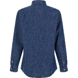 Blue Cotton Blouse