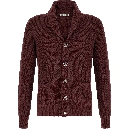 Bordeaux Cotton Cardigan