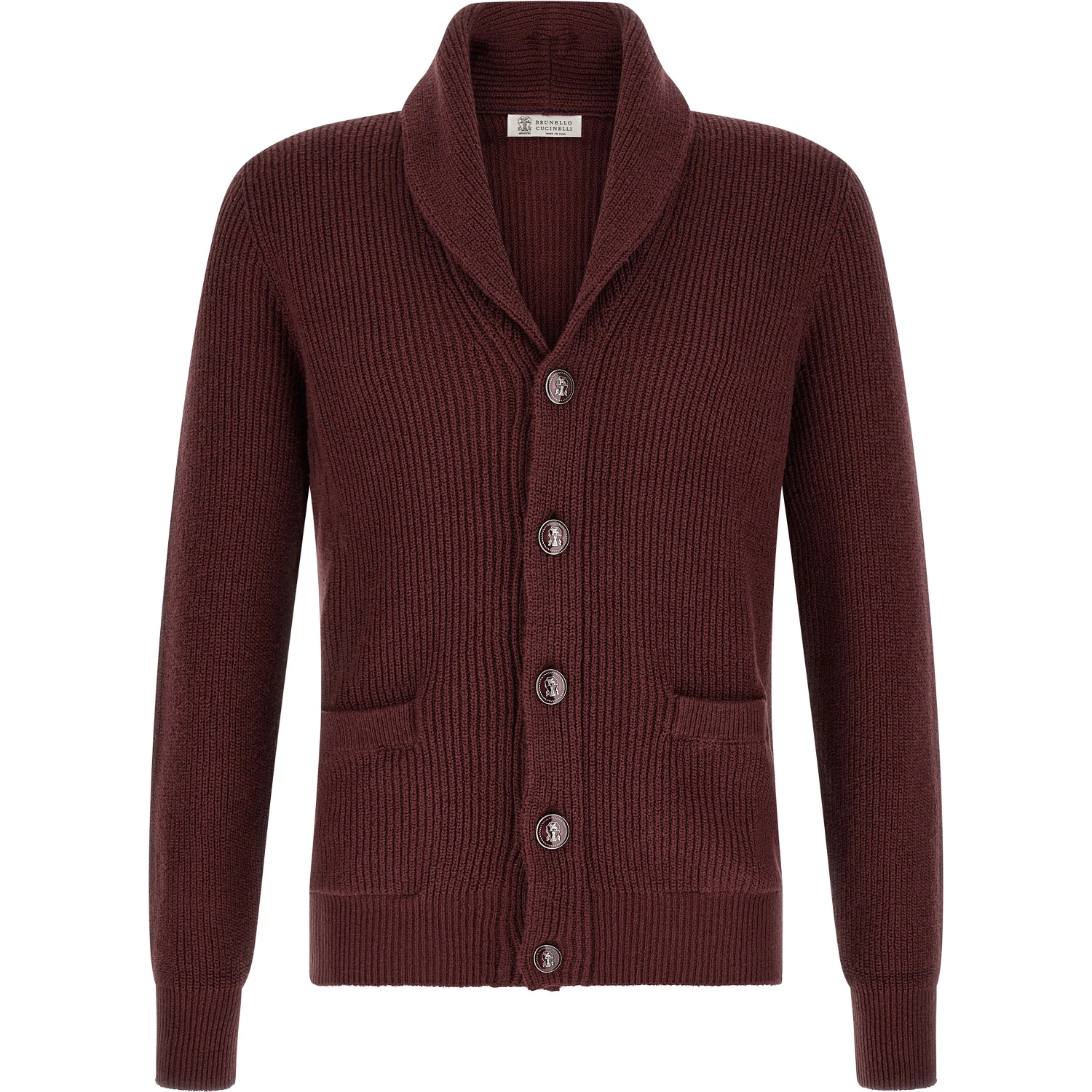 Bordeaux Cotton Cardigan