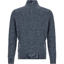 Blue Cashmere Cardigan