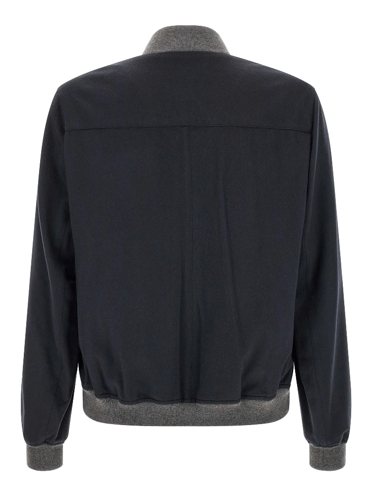 Blue Cashmere Bomber alternative
