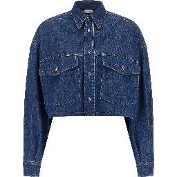 Blue Cotton Blouse