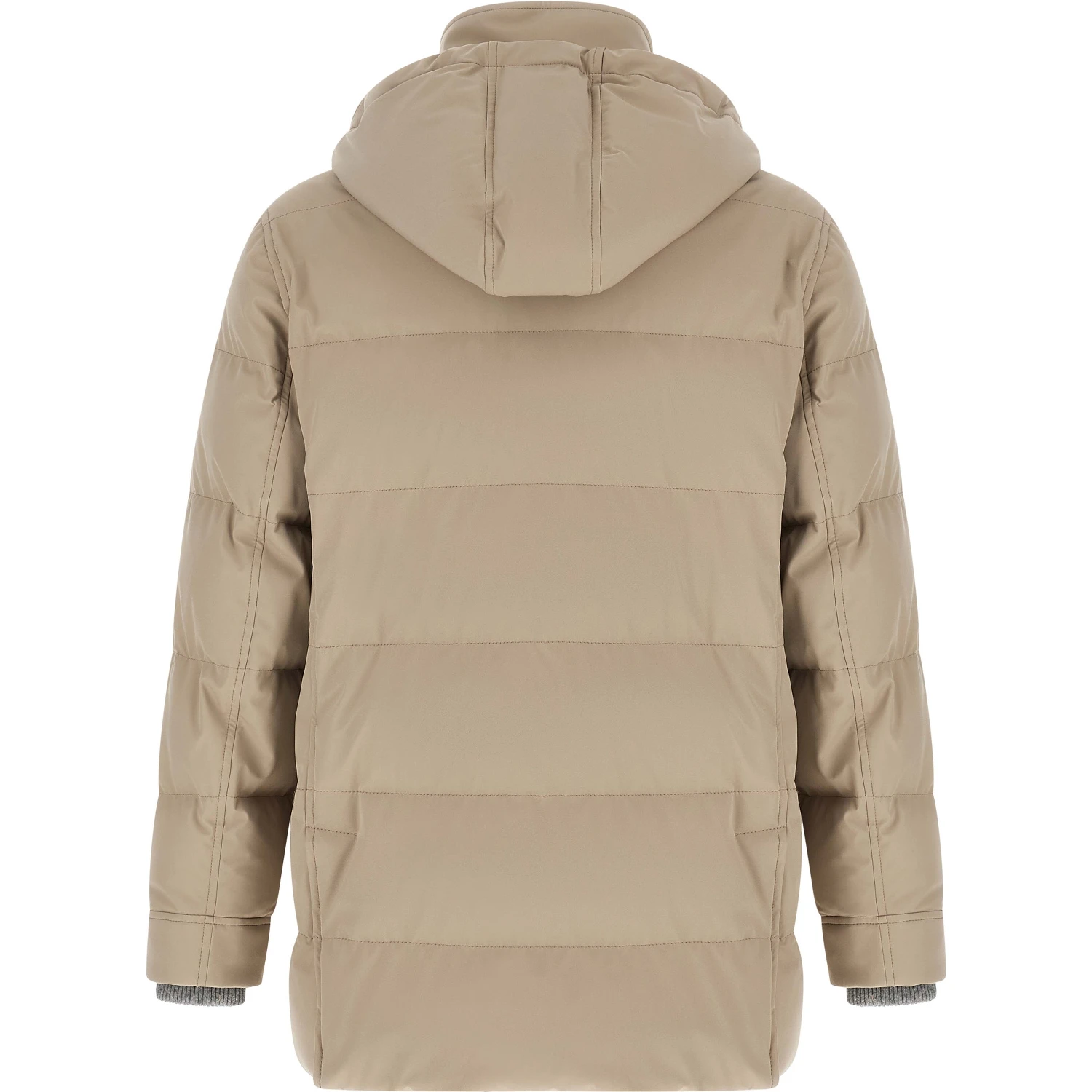 Beige Polyamide Parka