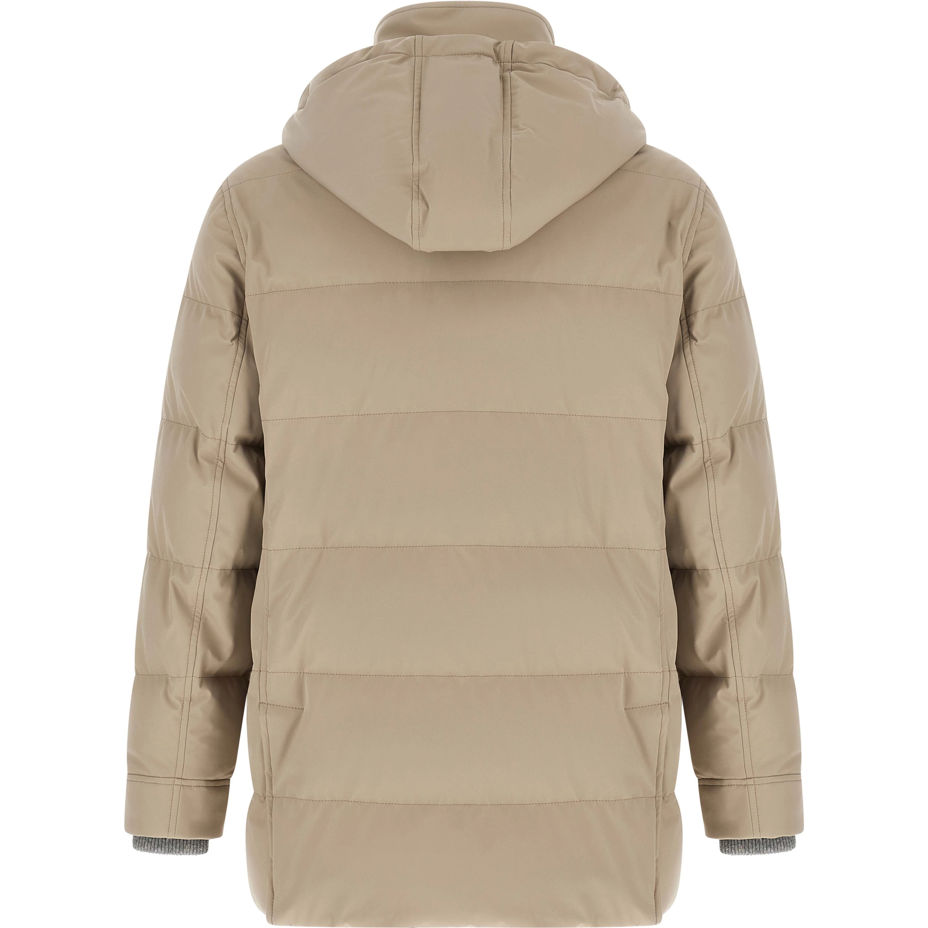 Beige Polyamide Parka