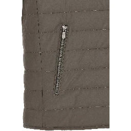 Bicolor Polyester Sleeveless Jacket
