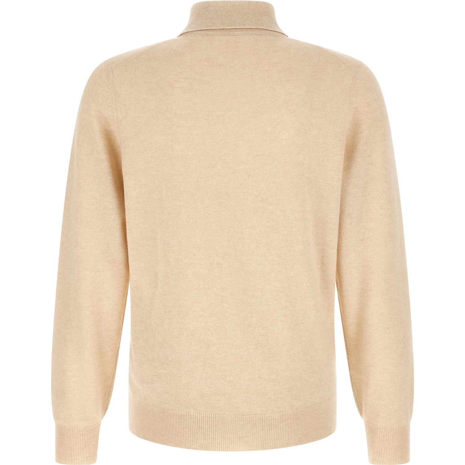 Beige Cashmere Polo Shirt