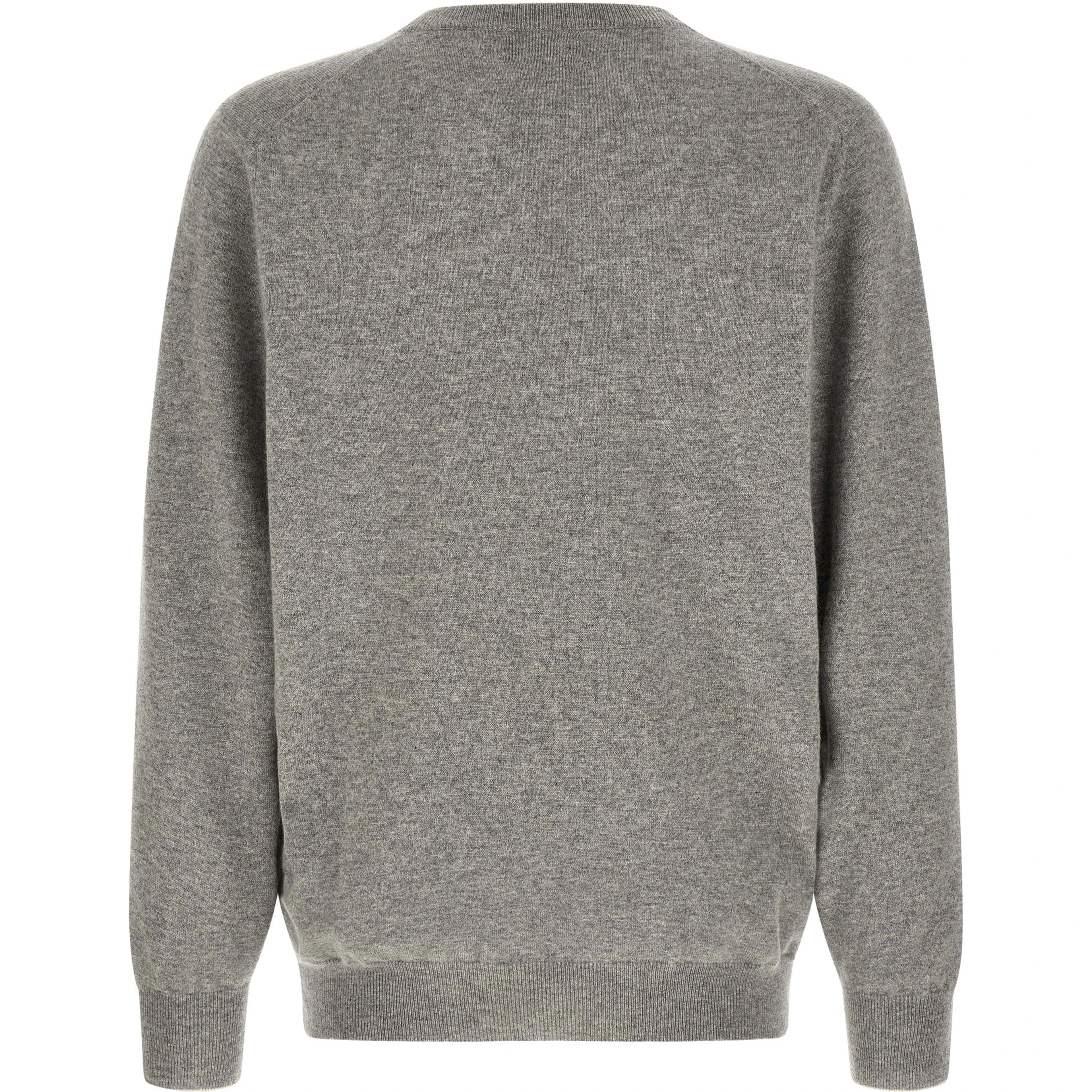 Gray Cashmere Cardigan