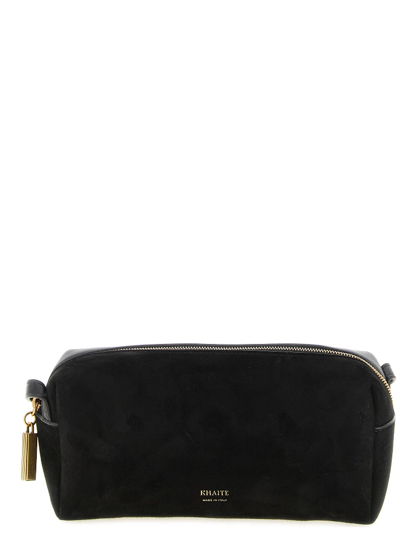 Black Calfskin Crossbody Bag
