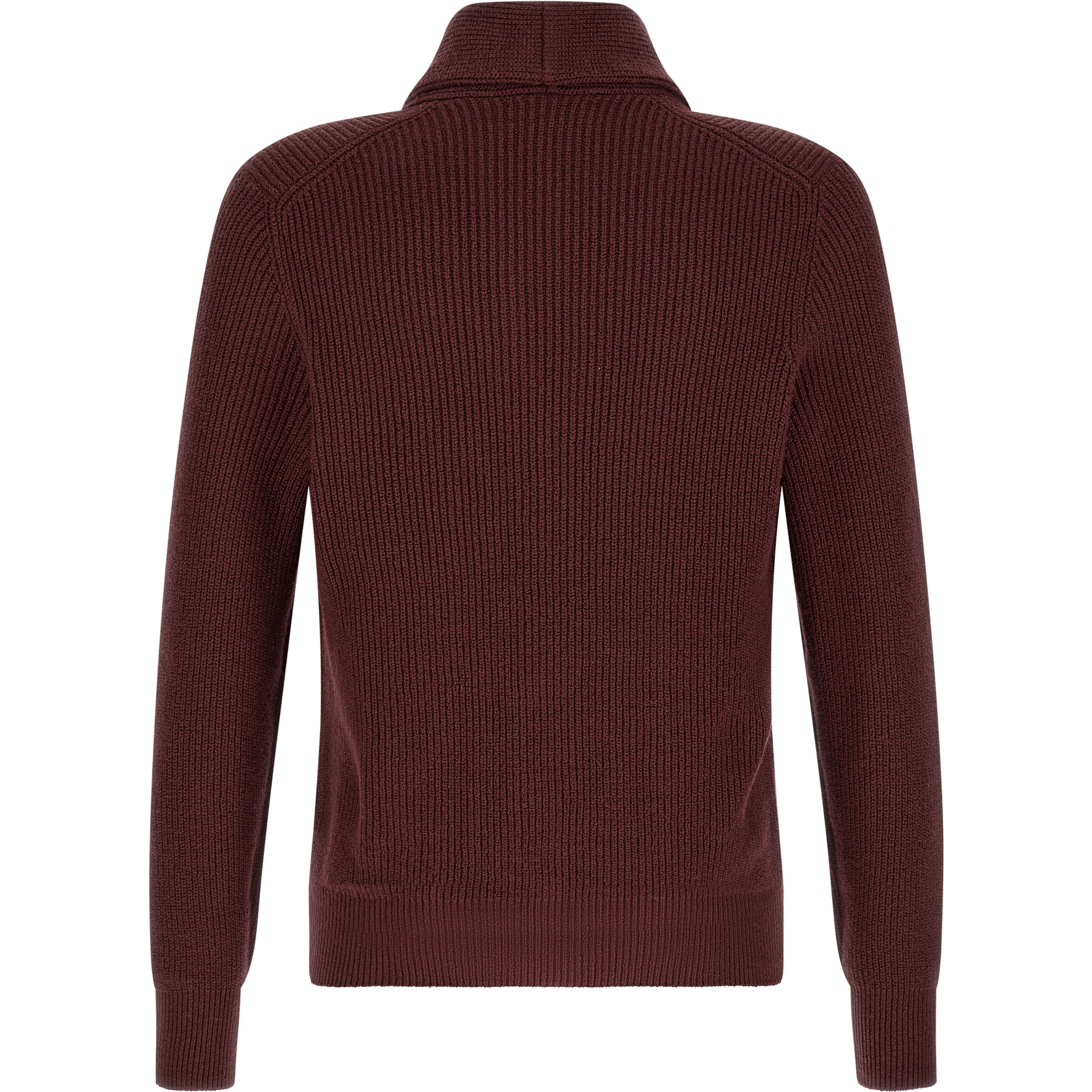 Bordeaux Cotton Cardigan