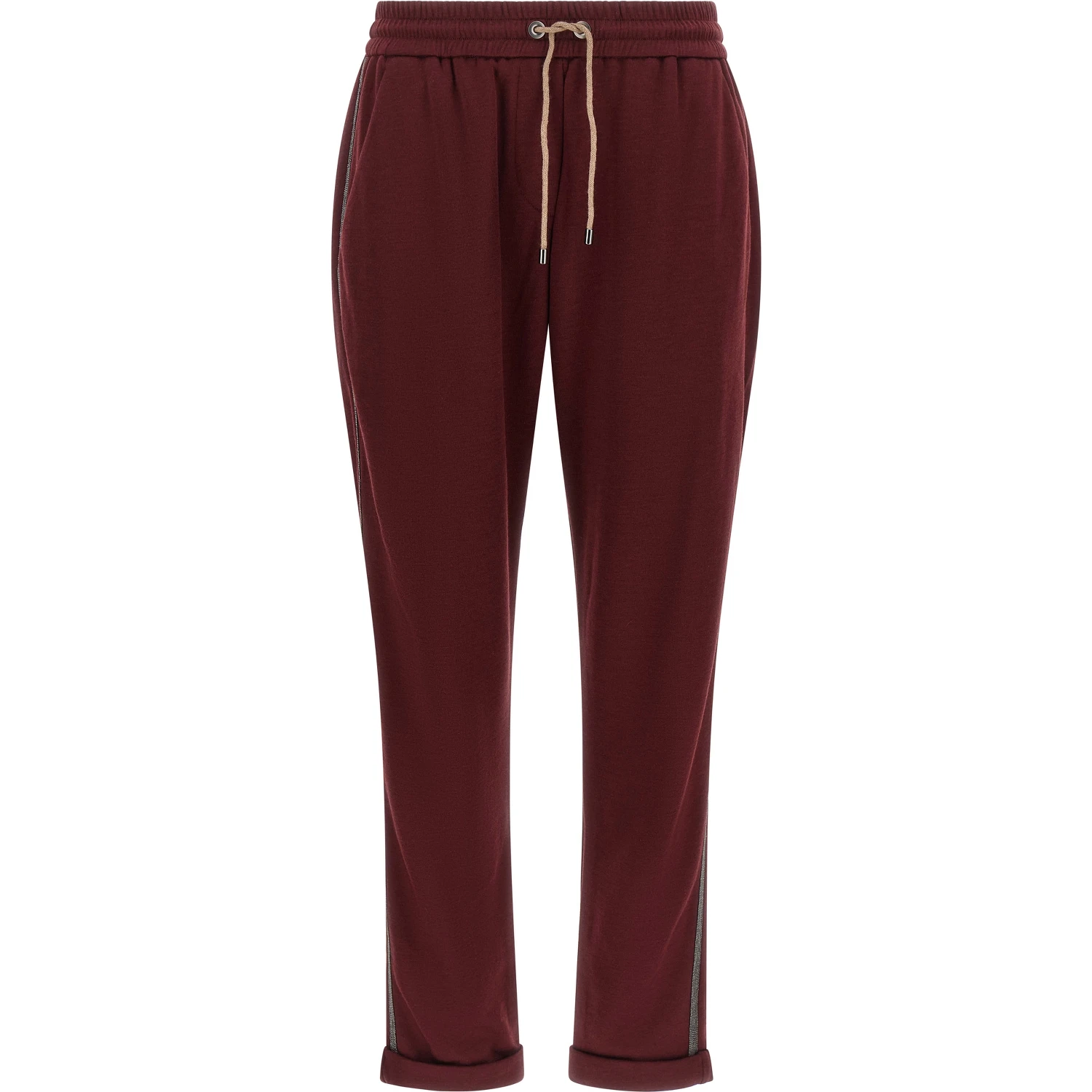 Bordeaux Cotton Joggers (Workout Pants)