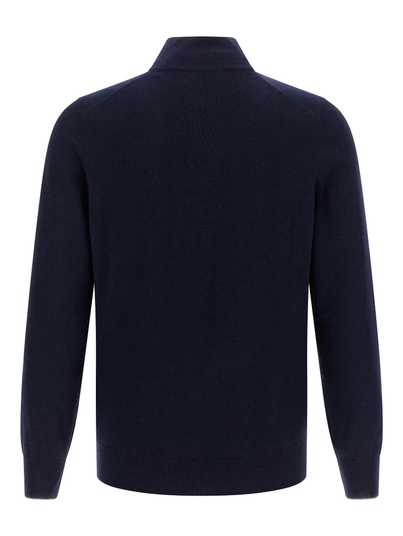 Blue Cashmere Cardigan