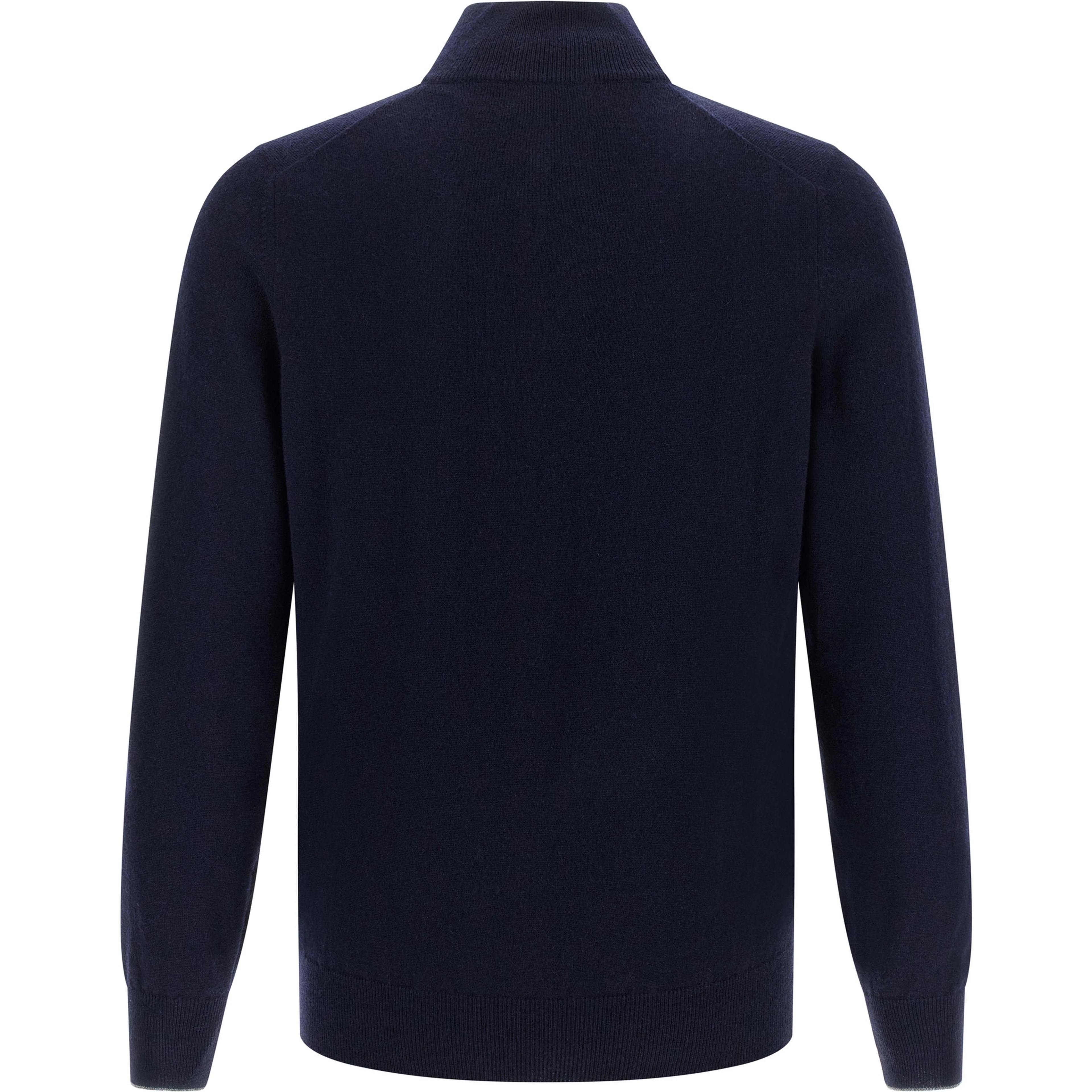 Blue Cashmere Cardigan