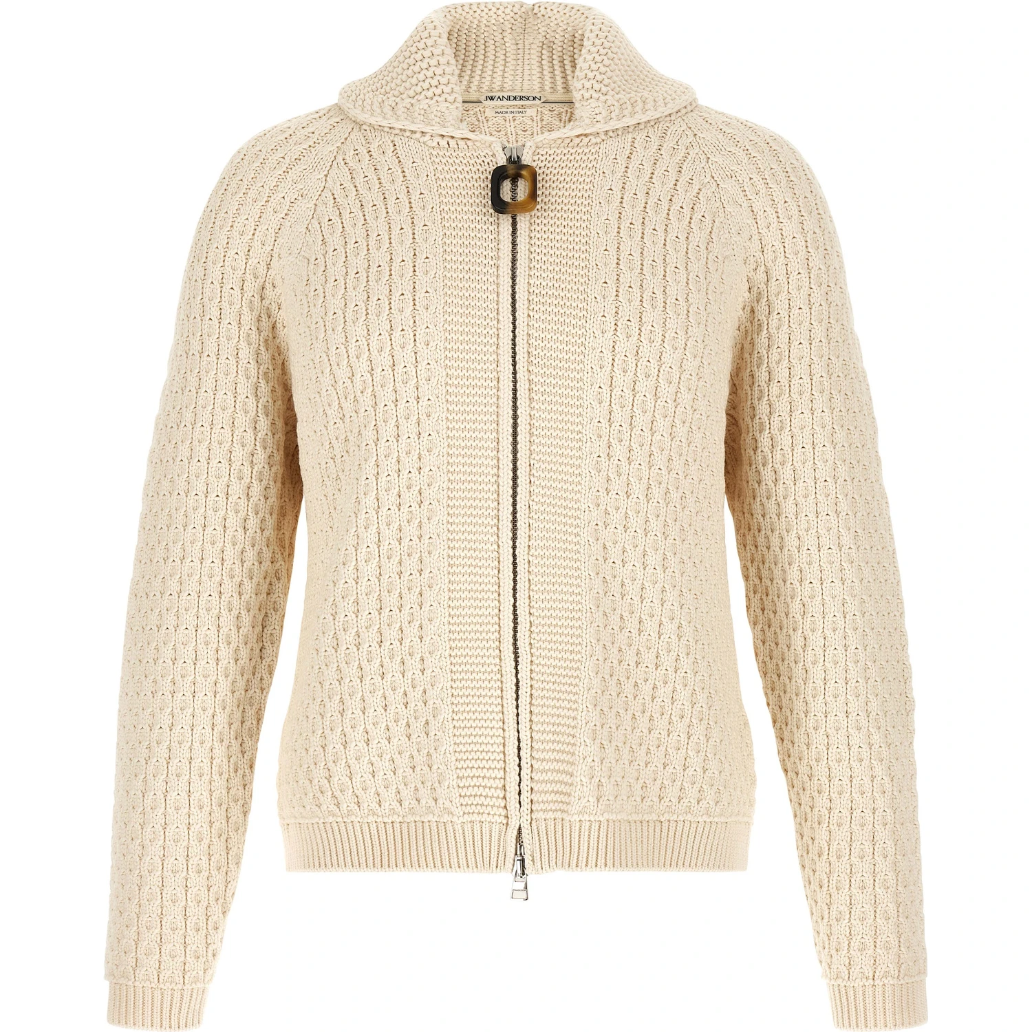 White Cotton Cardigan