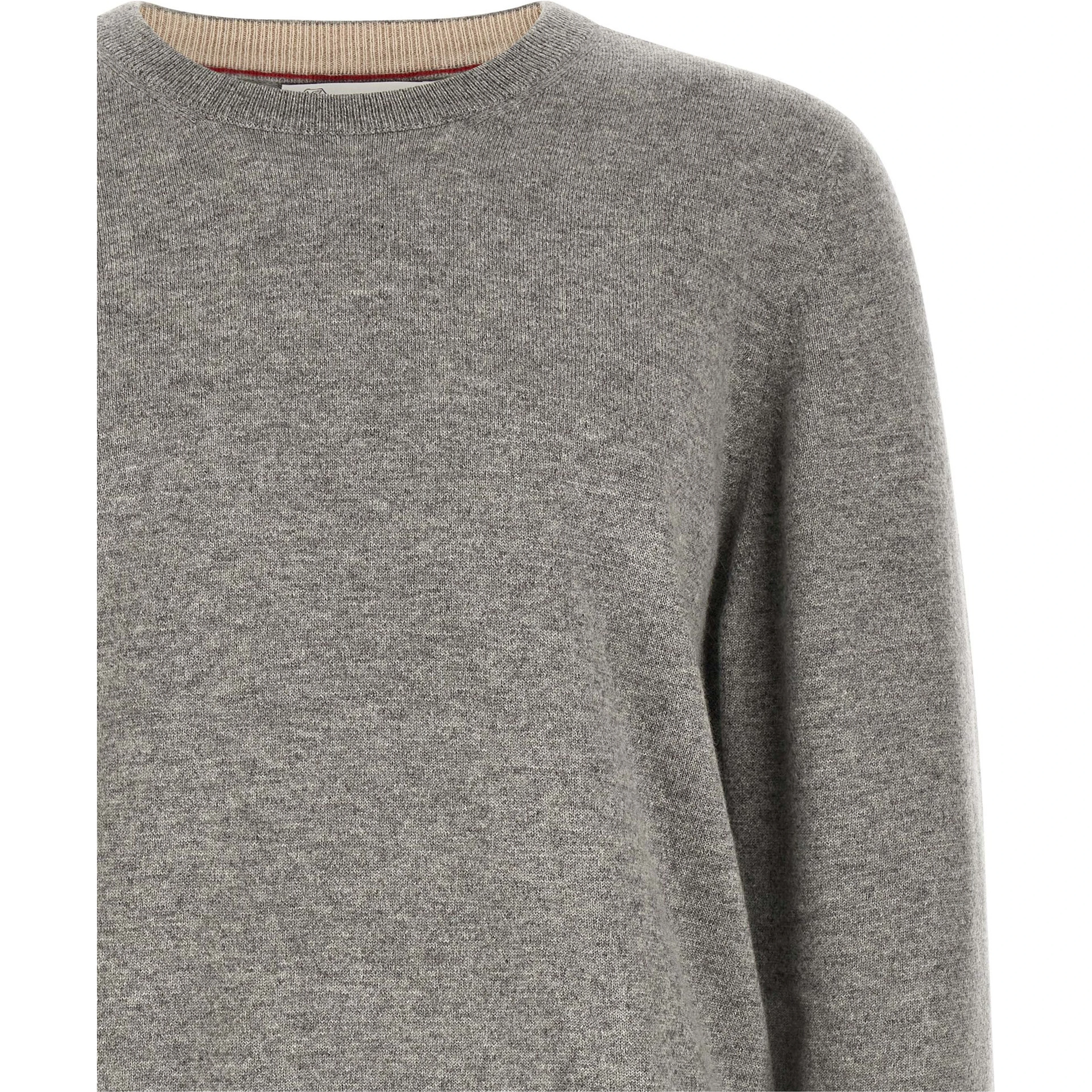 Gray Cashmere Cardigan