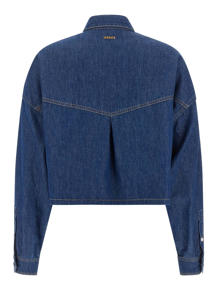 Blue Cotton Blouse