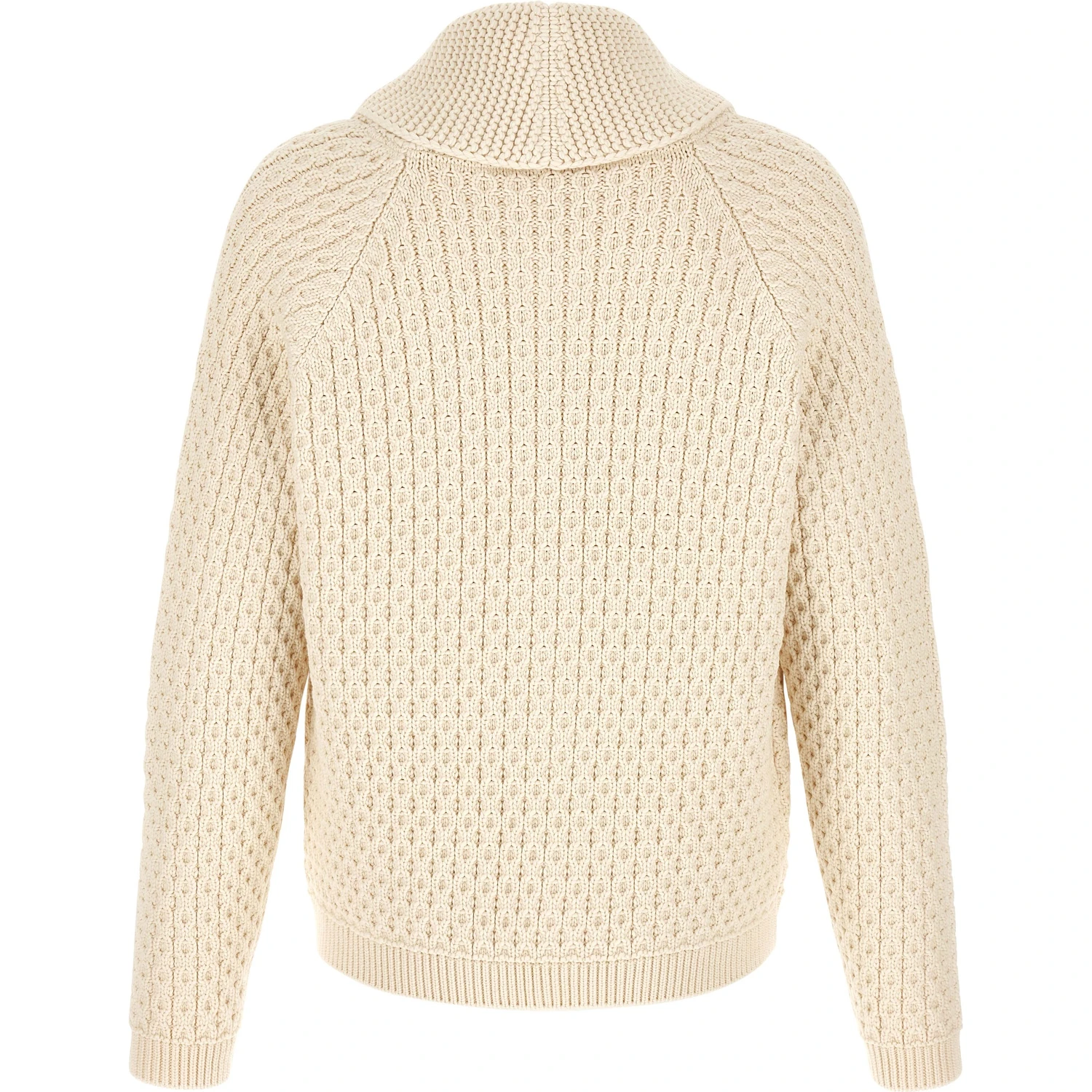 White Cotton Cardigan