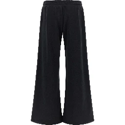 Black Cotton Joggers (Workout Pants)