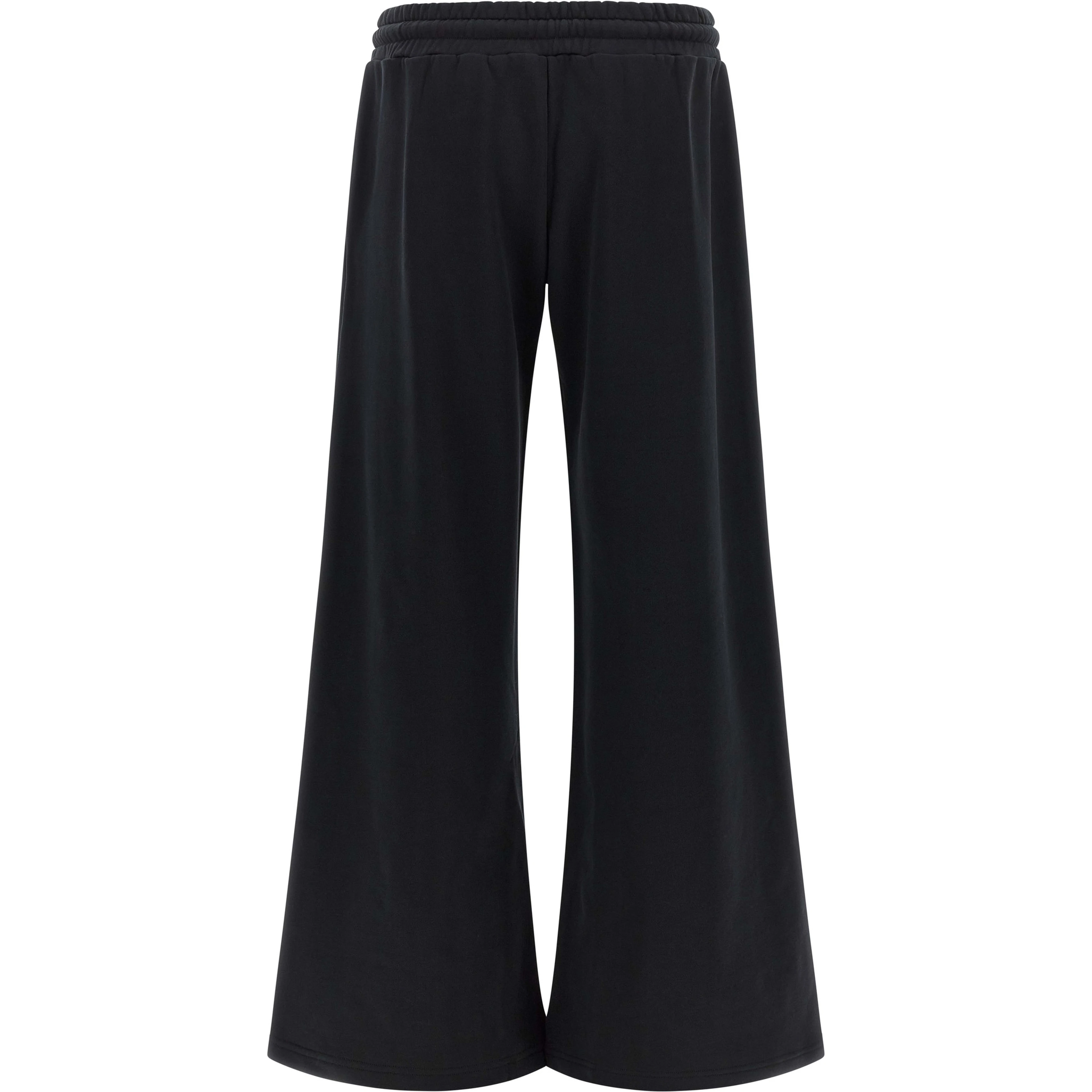 Black Cotton Joggers (Workout Pants)