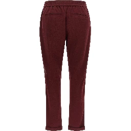 Bordeaux Cotton Joggers (Workout Pants)