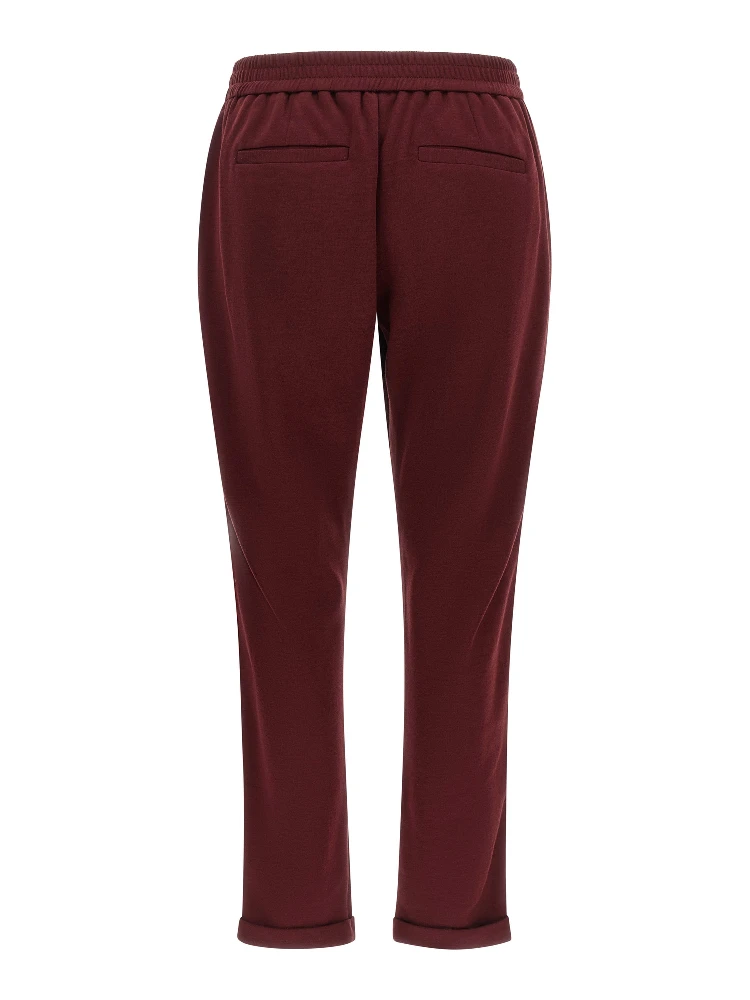 Bordeaux Cotton Joggers (Workout Pants) alternative