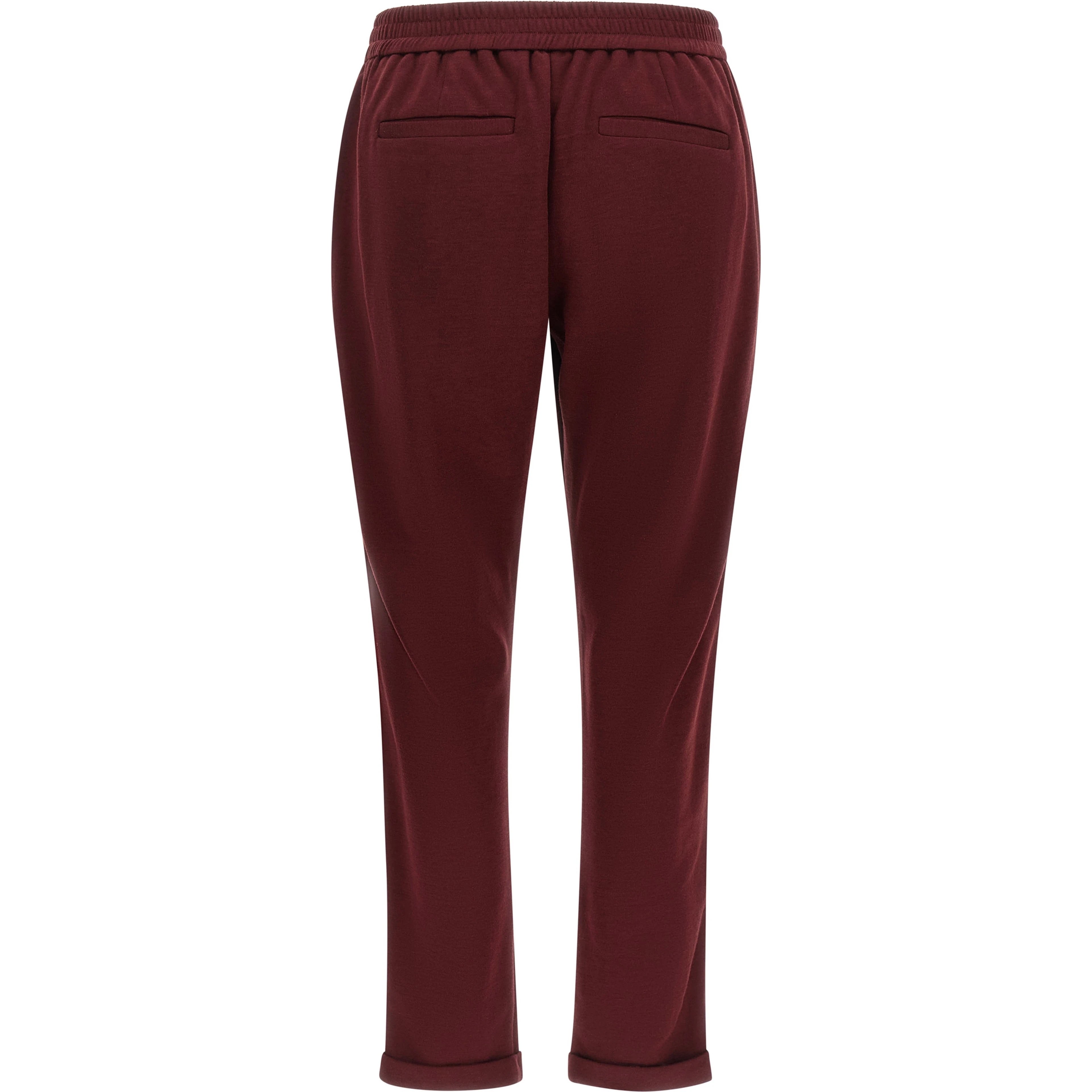 Bordeaux Cotton Joggers (Workout Pants)
