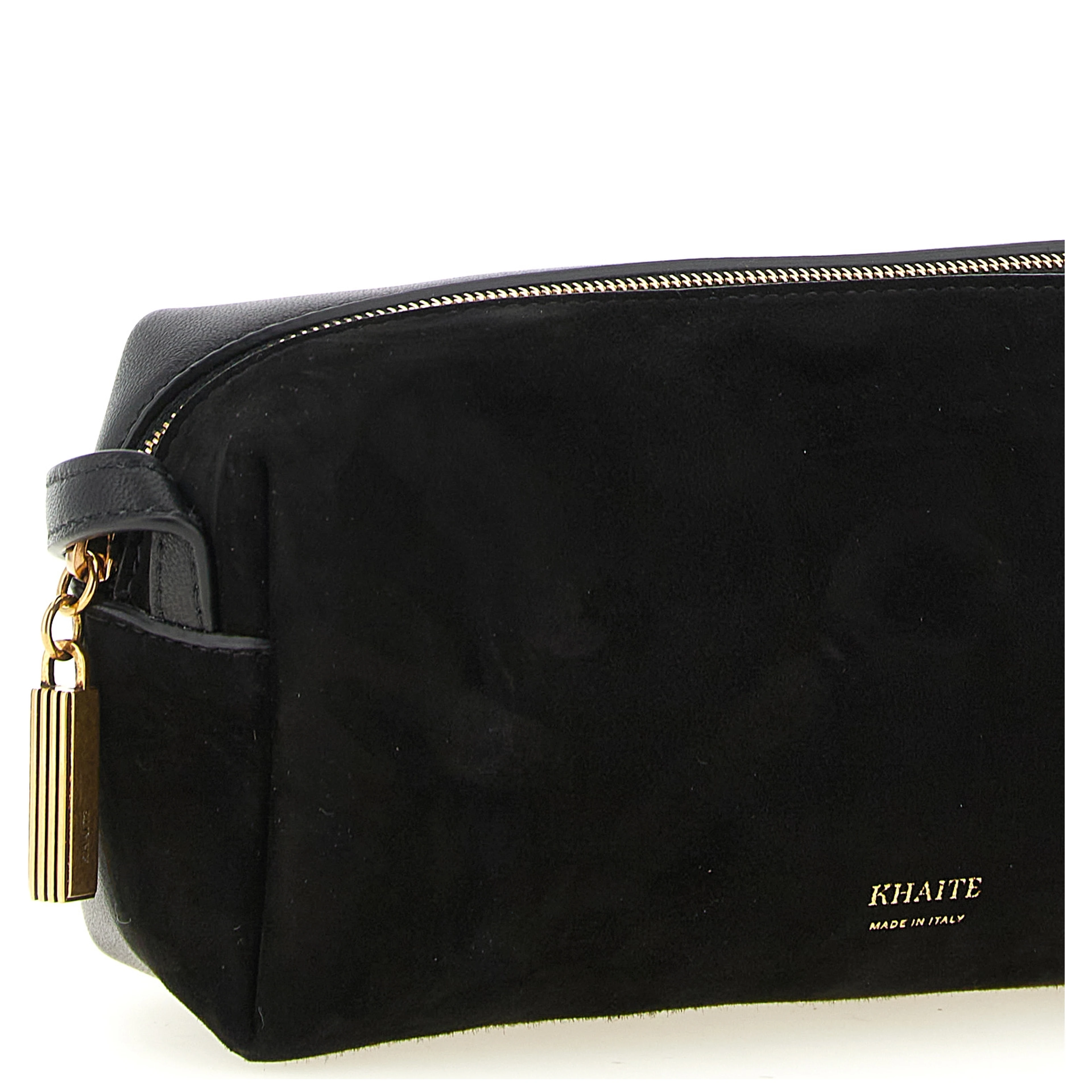 Black Calfskin Crossbody Bag
