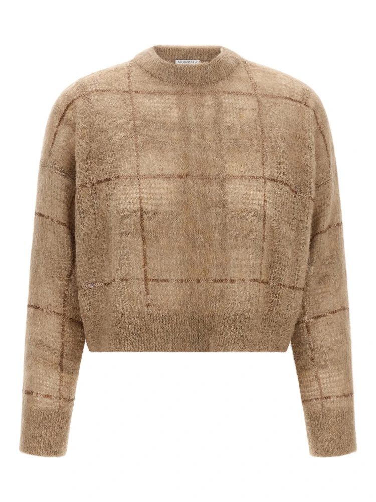Beige Wool Cardigan