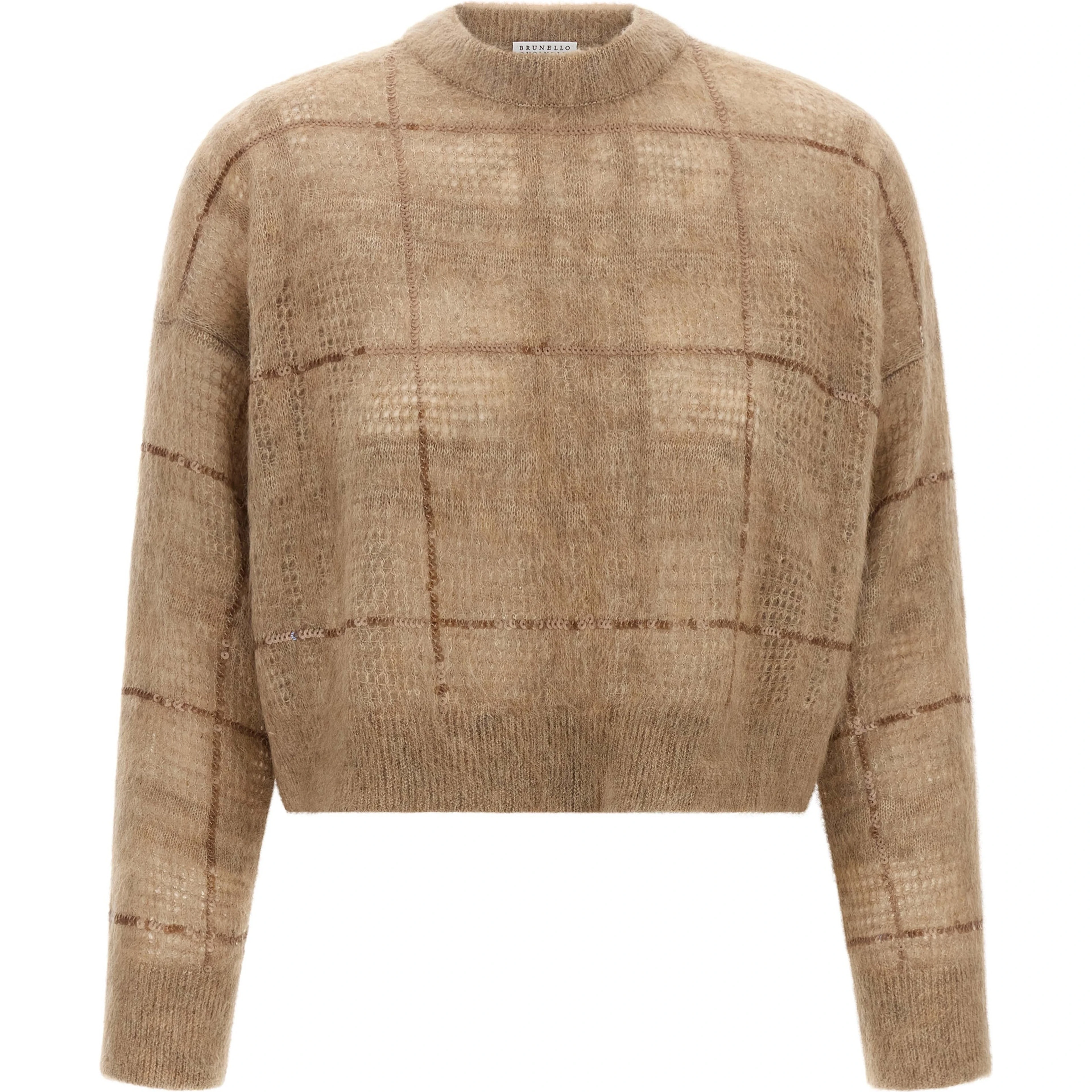 Beige Wool Cardigan