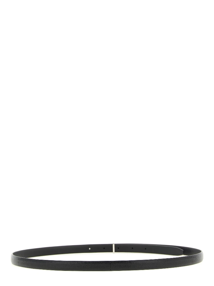 Black Goatskin Thin Belt alternative