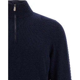 Blue Cashmere Cardigan