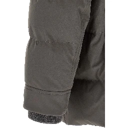 Gray Polyamide Parka