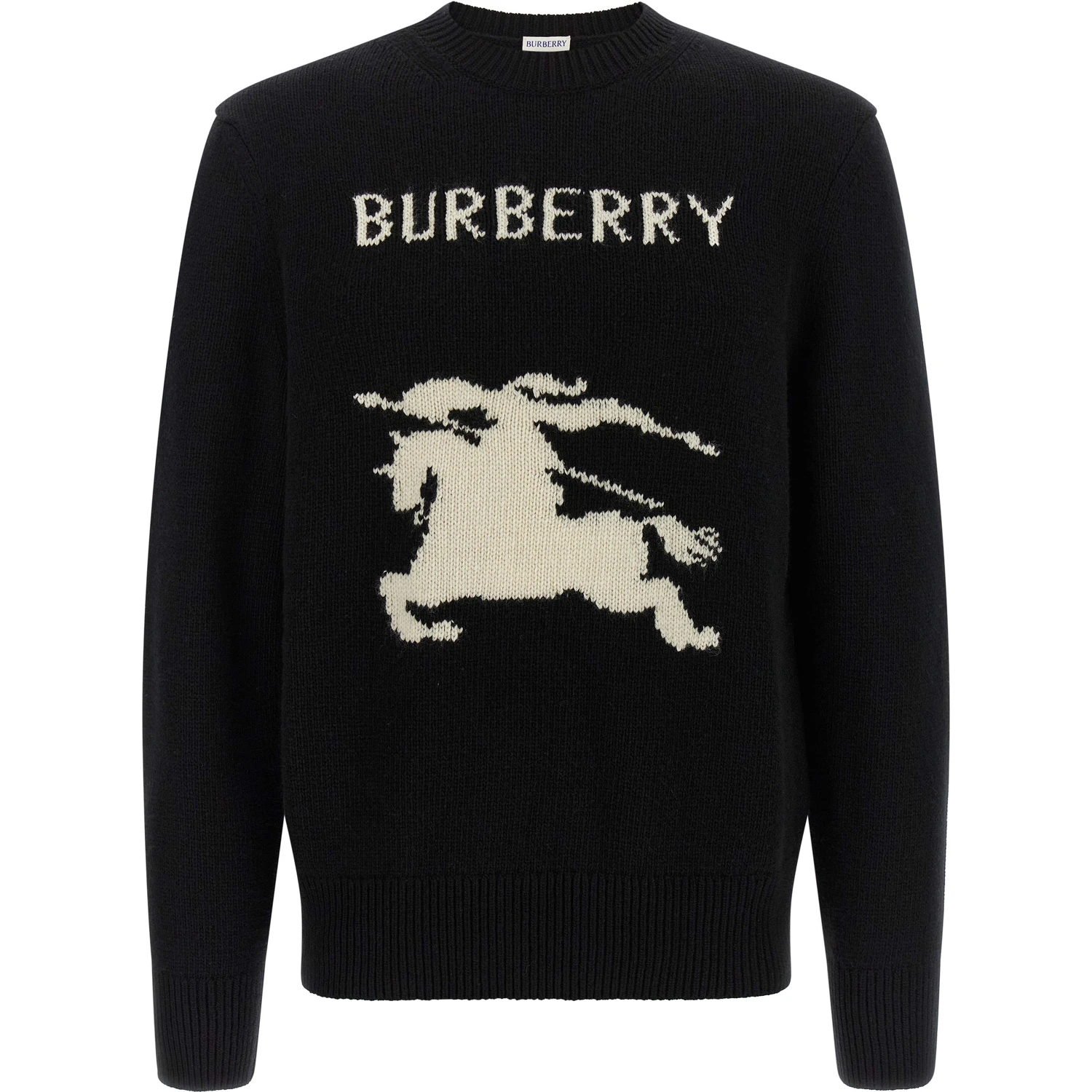 Black Wool Cardigan