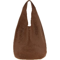 Brown Cowhide Shoulder Bag