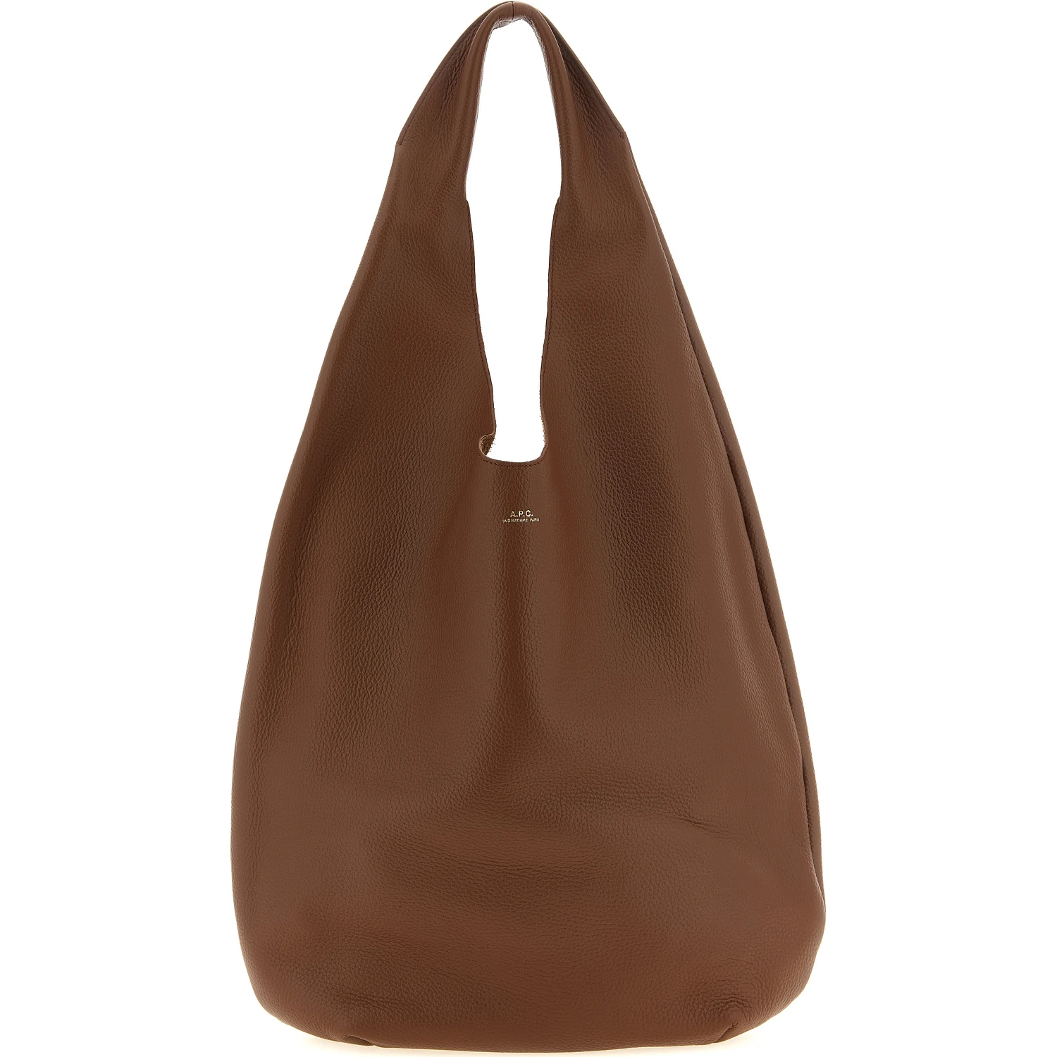 Brown Cowhide Shoulder Bag
