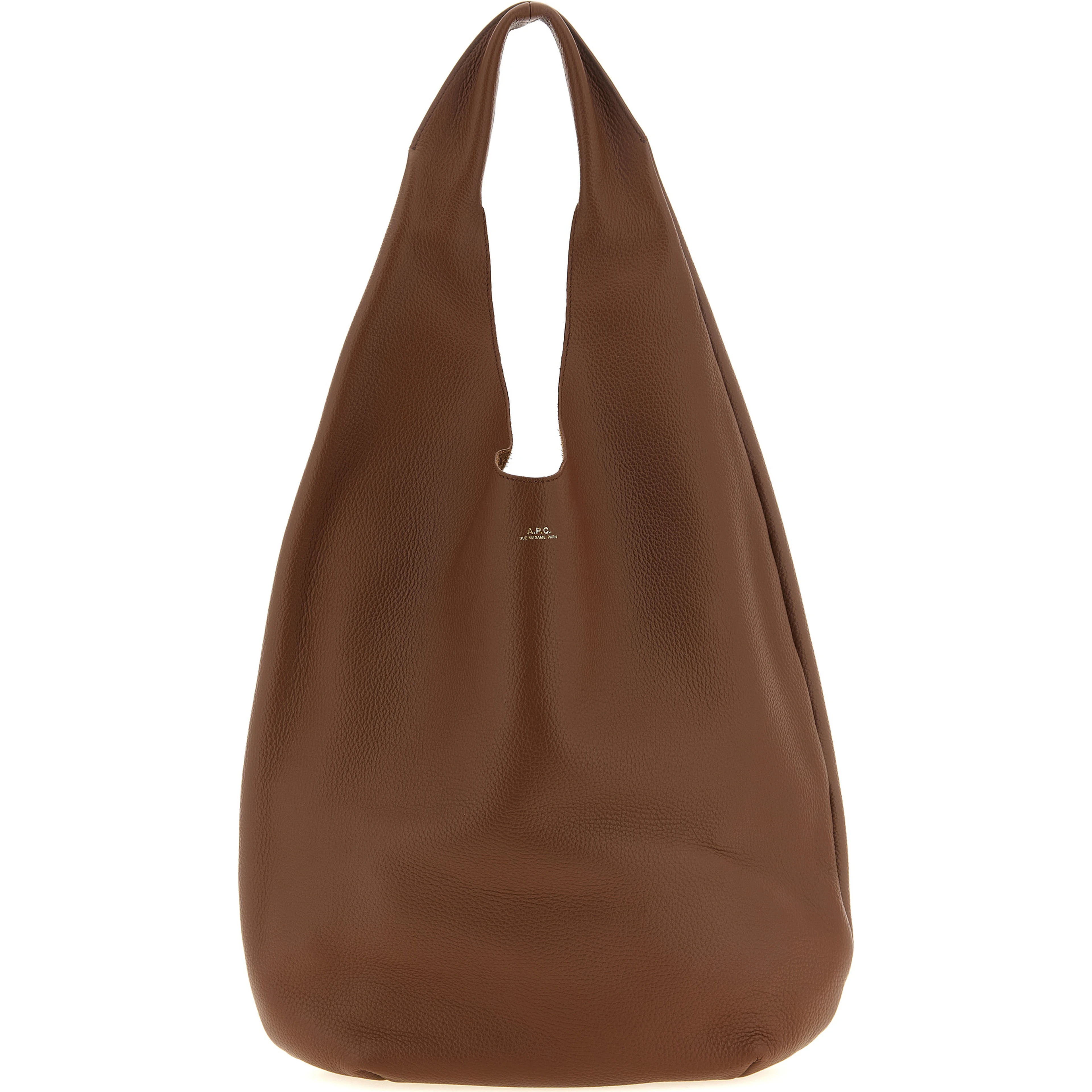 Brown Cowhide Shoulder Bag