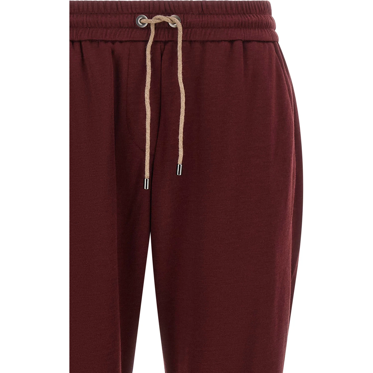 Bordeaux Cotton Joggers (Workout Pants)
