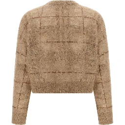 Beige Wool Cardigan