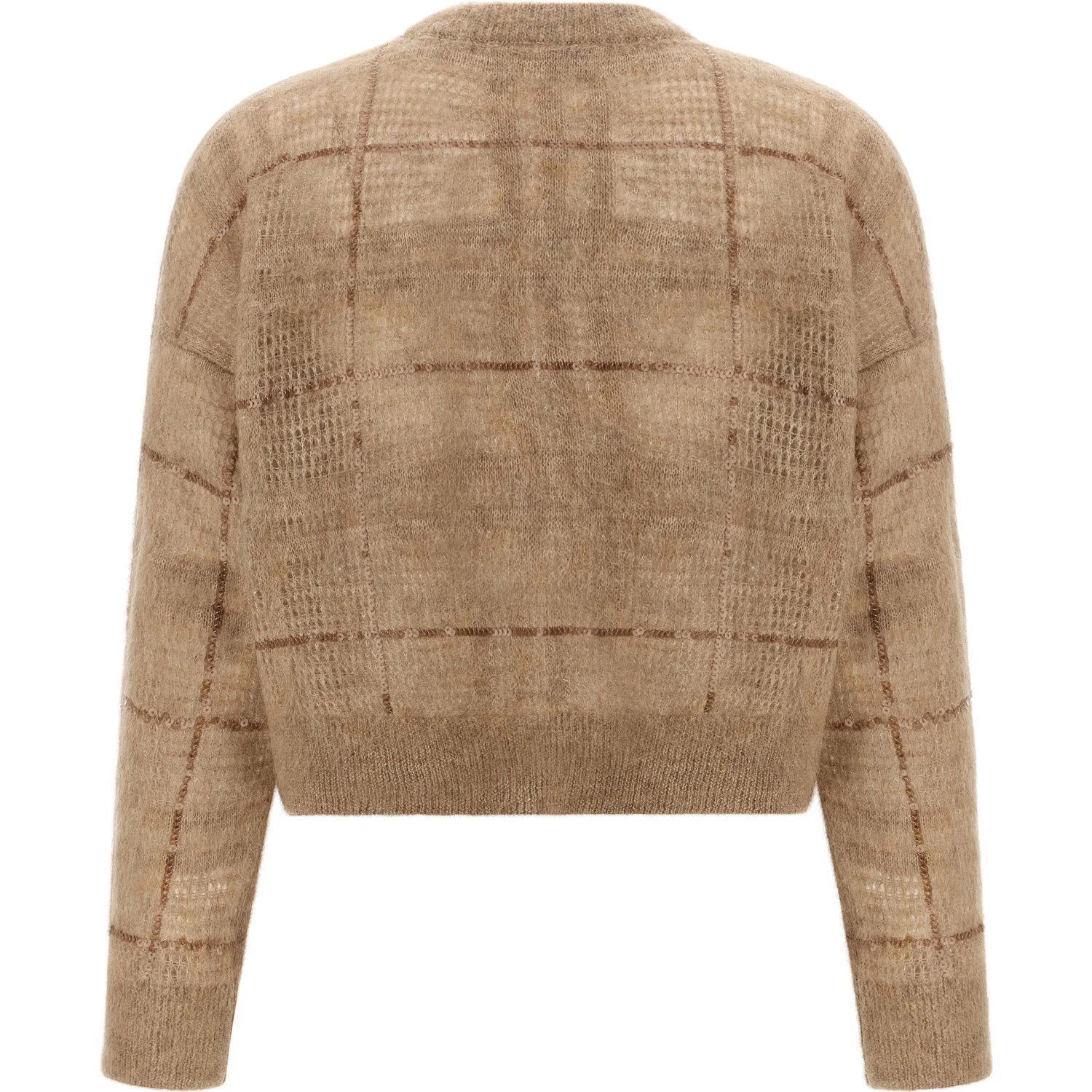 Beige Wool Cardigan